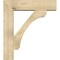 Ekena Millwork Legacy Block Rough Sawn Bracket w/ Offset Brace, Douglas Fir, 8"W x 32"D x 36"H BKT0806X32X36LEC05RDF - alternate 2